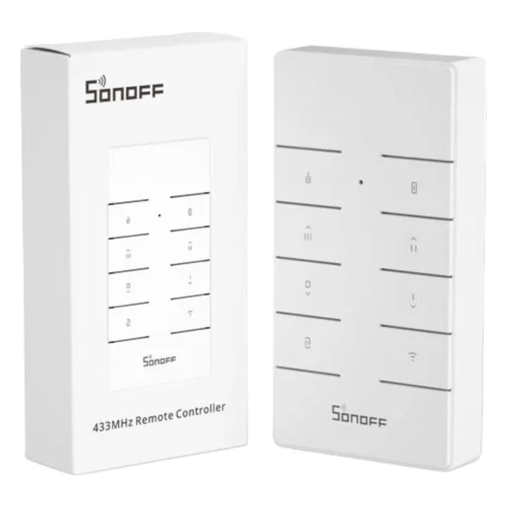 Controle Remoto Sonoff RM433R2 8 Botões Sem Fio 433MHz Automação