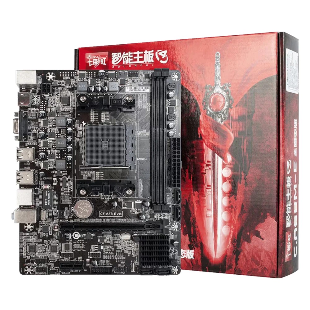 Placa Mãe Micro ATX Colorful C.A68M-E V15 Socket FM2+ DDR3