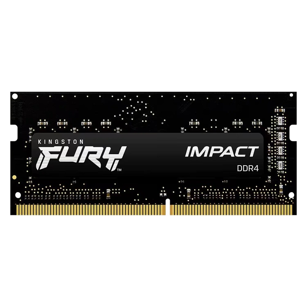 Memória RAM Kingston Fury Impact 16GB DDR4 3200MT/s para Notebook - KF432S20IB/16
