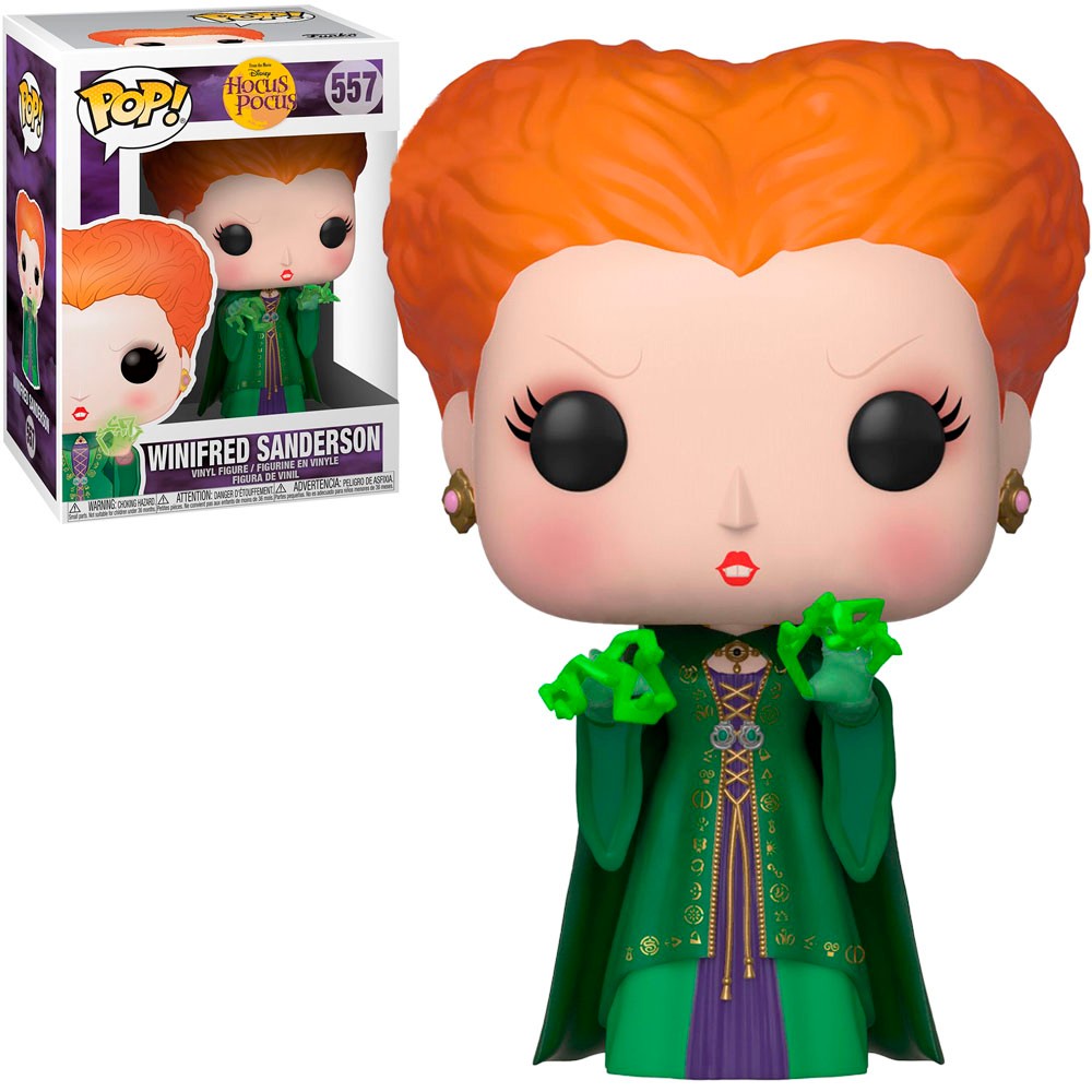 Boneco Funko Pop Disney Hocus Pocus Winifred Sanderson 557 Colecionável Vinil Original