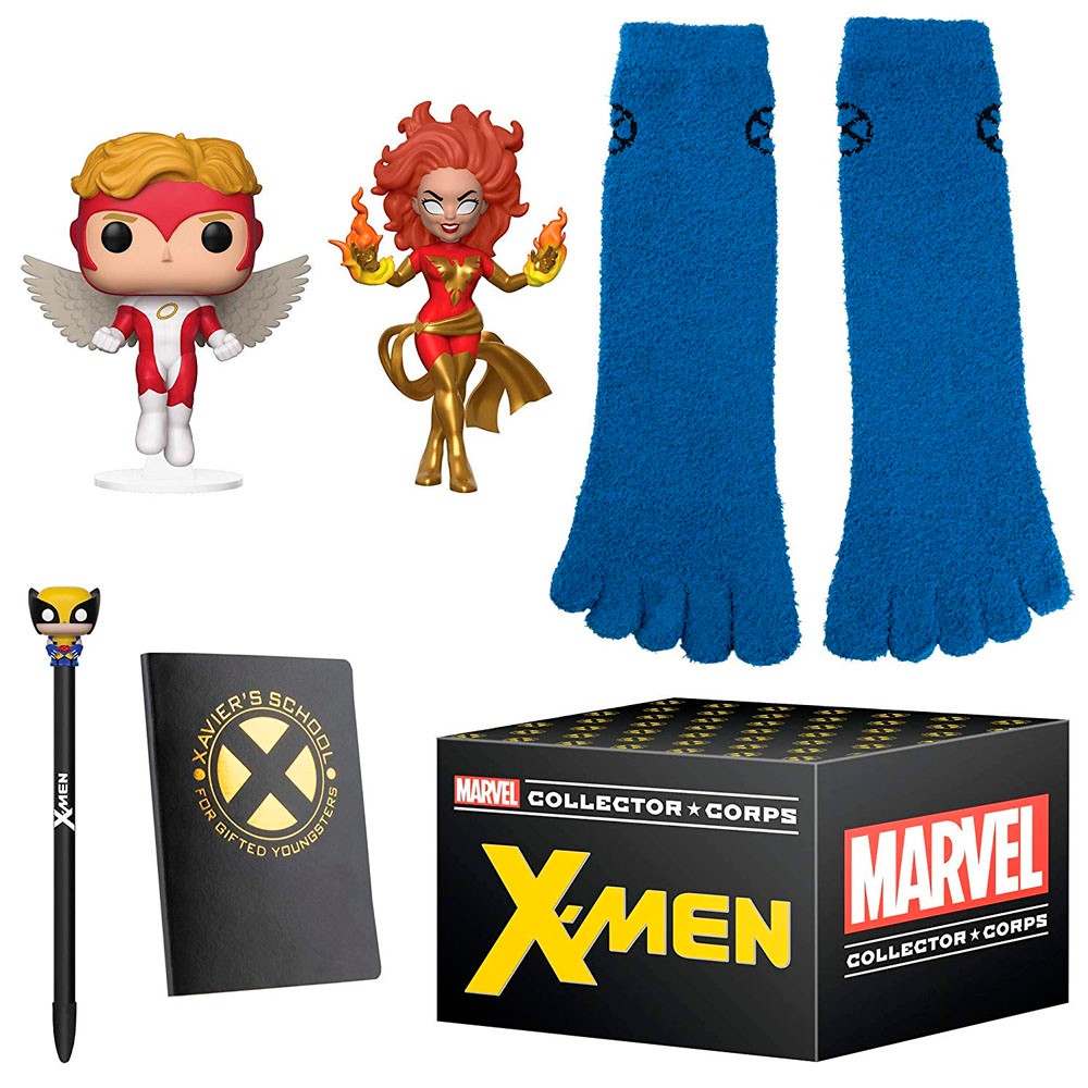 Boneco Funko Pop Marvel Collector Corps X-Men Theme 36212 Colecionável Vinil Original