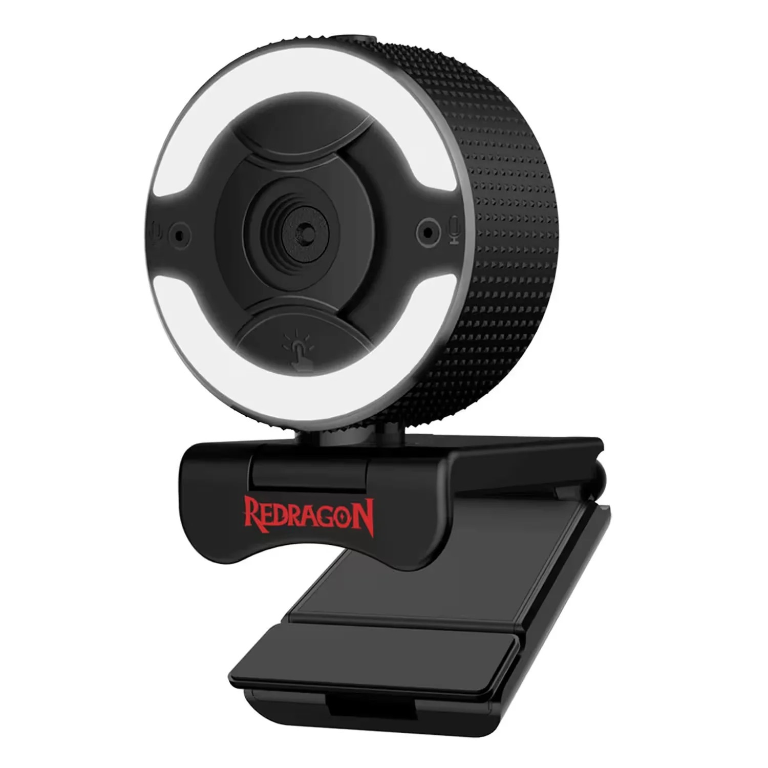 Webcam Redragon GW910 OneShot Full HD 30FPS com Microfone Preto