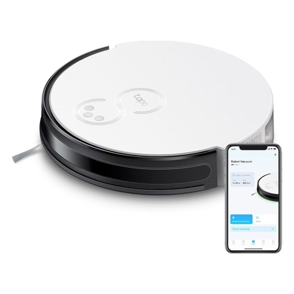 Aspirador Robótico TP-Link Tapo RV10 Lite 25W Controle pelo App Wi-Fi