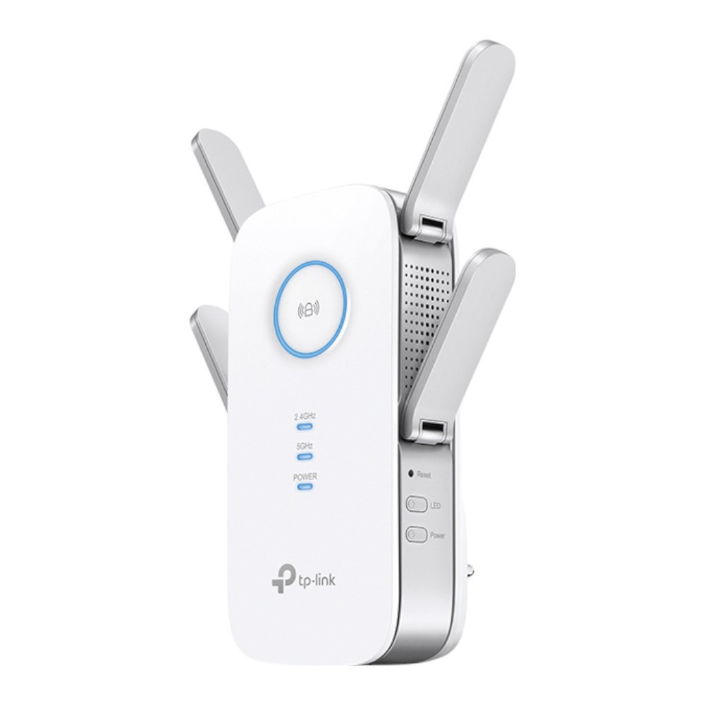 Roteador Wi-Fi TP-Link AC RE650 AC2600 Dual Band Extensor MU-MIMO 2600Mbps Amplificador Sinal 4 Antenas