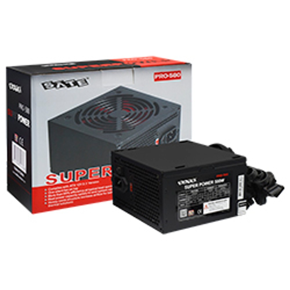 Fonte de Alimentação PC Satellite 500W PRO 580 ATX Bivolt Ventilador 120mm