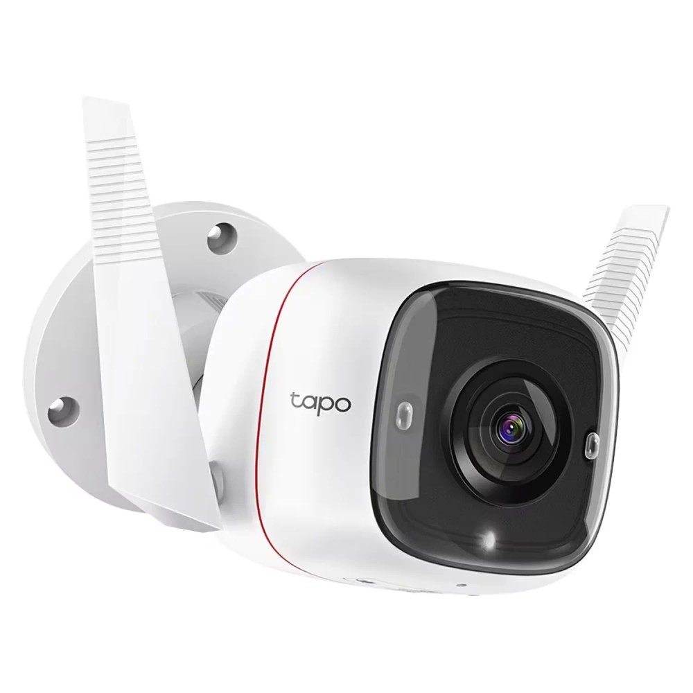 Câmera de Segurança TP-Link Tapo C310 Full HD 3MP Wi-Fi Visão Noturna Detecção de Movimento IP66 Branco
