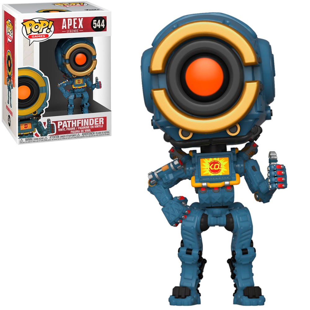 Boneco Funko Pop Games Apex Legends Pathfinder 544 Colecionável Vinil Original