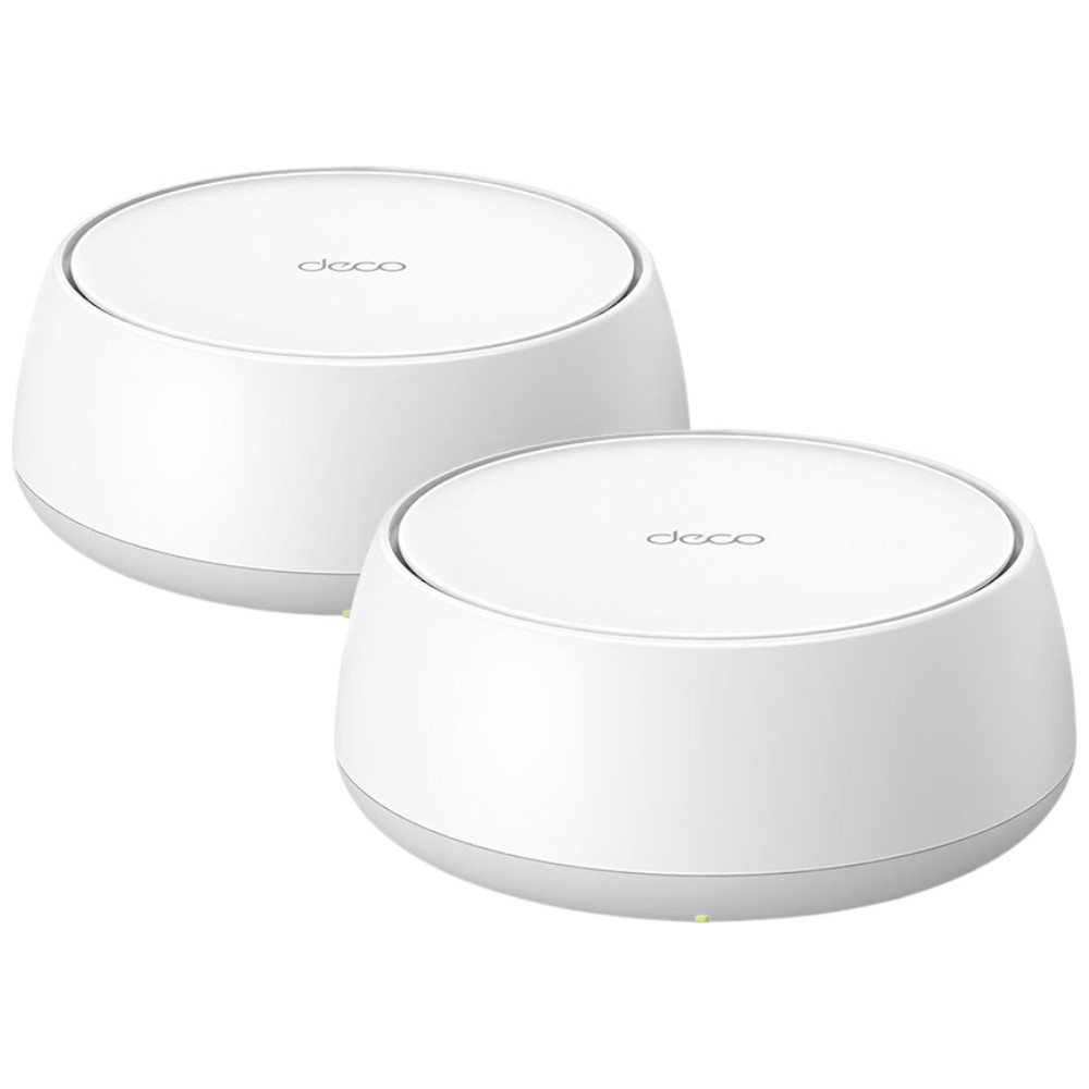 Roteador Wi-Fi 7 TP-Link Deco BE22 (2-Pack) Whole-Mesh 3600Mbps Dual Band MU-MIMO Segurança Avançada