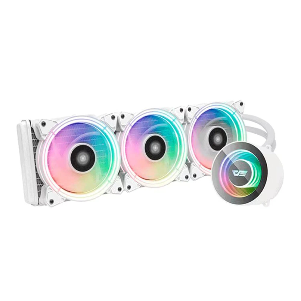 Water Cooler para Processador darkFlash TR360 RGB - Branco