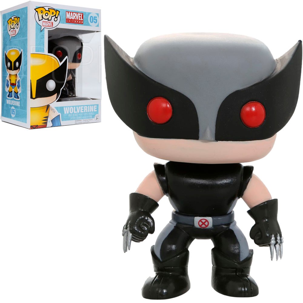 Boneco Funko Pop Marvel X-Men Wolverine X-Force 05 Exclusivo Colecionável Original