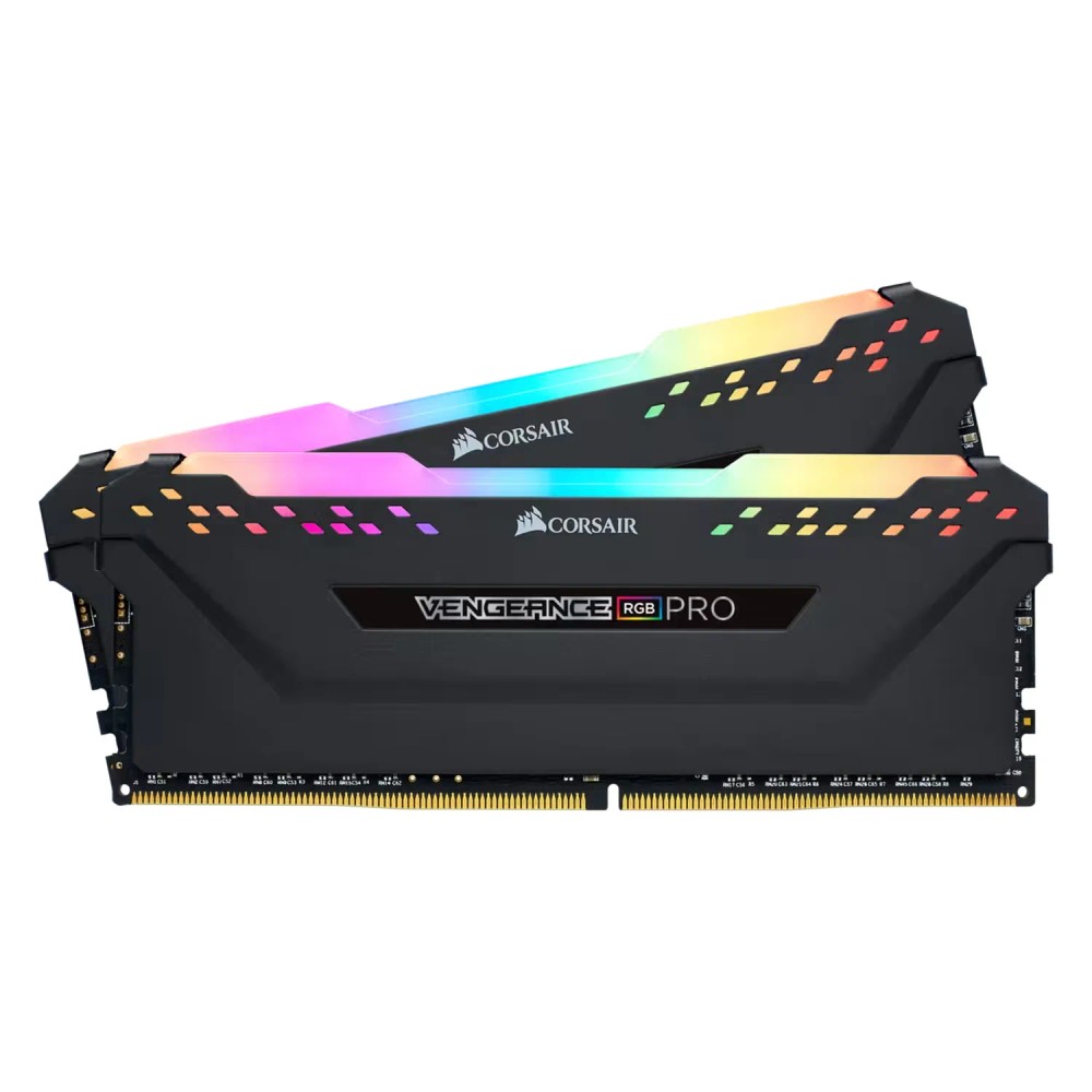 Memória RAM Corsair Vengeance Pro RGB 16GB DDR4 3200MHz - CMW16GX4M2E3200C16-TUF