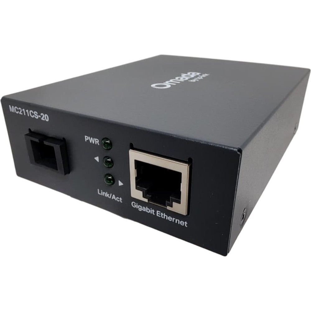 Conversor de Mídia TP-Link MC211CS-20 Gigabit 1000Mbps Fibra 20KM