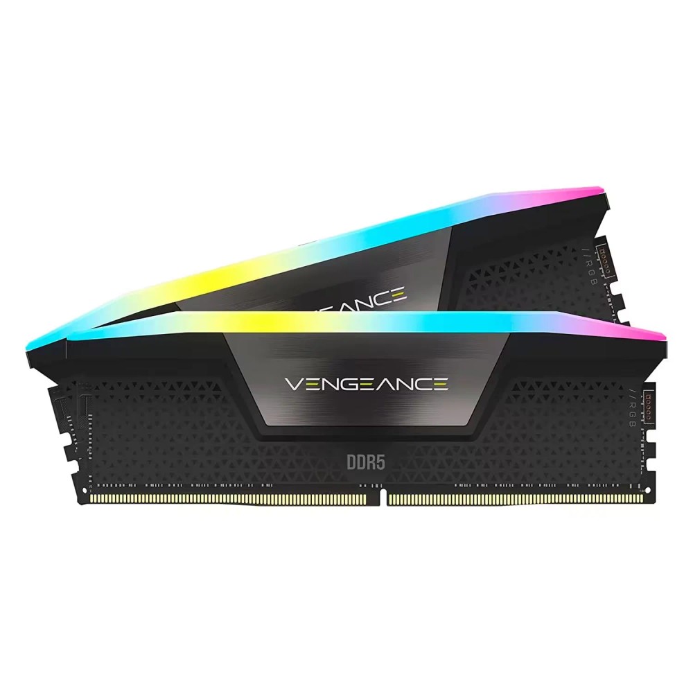 Memória RAM Corsair Vengeance RGB 64GB (2x32GB) DDR5 6600MHz - CMH64GX5M2B6600C32