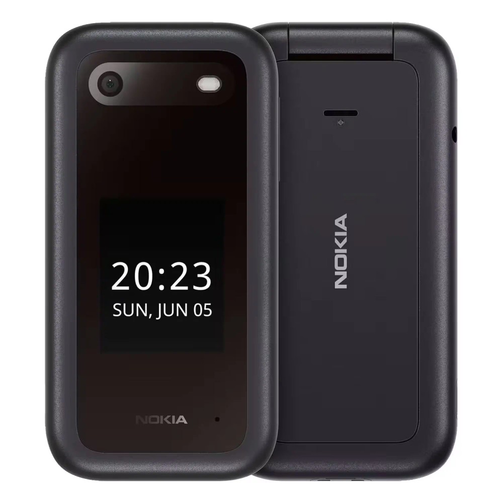 Celular Nokia 2660 4G TA-1474 Dual SIM Tela 2.8" - Preto