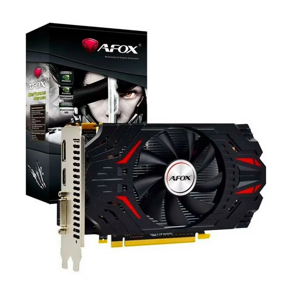 Placa de Vídeo Afox NVIDIA GeForce GTX-750 4GB DDR5 - AF750-4096D5H6-V3