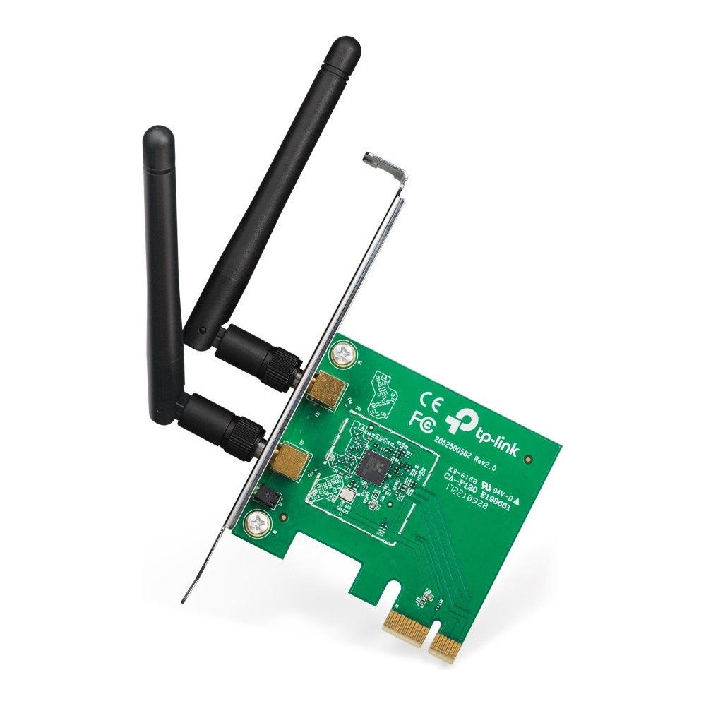 Adaptador Wi-Fi TP-Link TL-WN881ND PCI Express 300Mbps Antena Externa