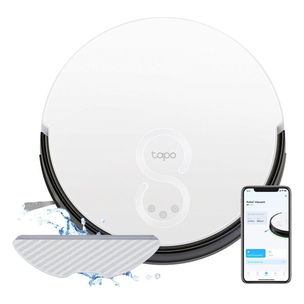 Aspirador Robótico TP-Link Tapo RV10 25W Controle Wi-Fi Programável