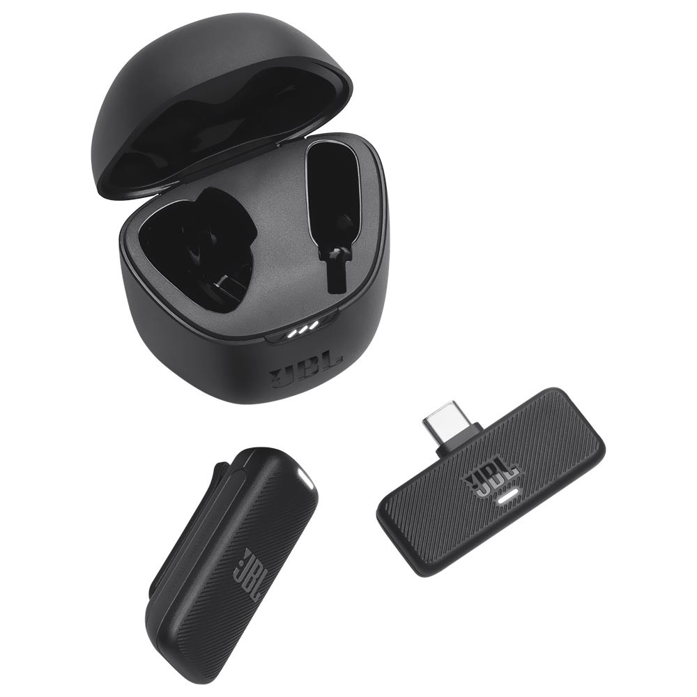 Microfone Sem Fio JBL Quantum Stream Preto Bluetooth 5.0 Para Smartphone