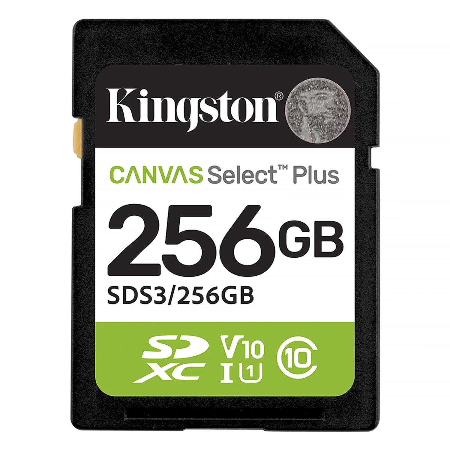 Cartão de Memória SD Kingston 256GB Canvas Select Plus 150MBs Rápido