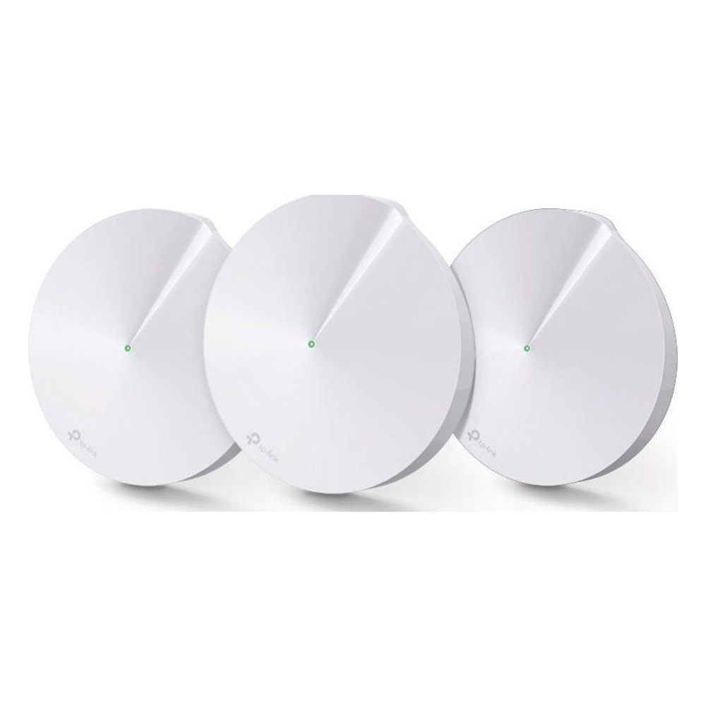 Roteador Wi-Fi TP-Link Deco M5 (3-Pack) Whole-Home AC1300 Dual Band Mesh 1300Mbps MU-MIMO Segurança Avançada