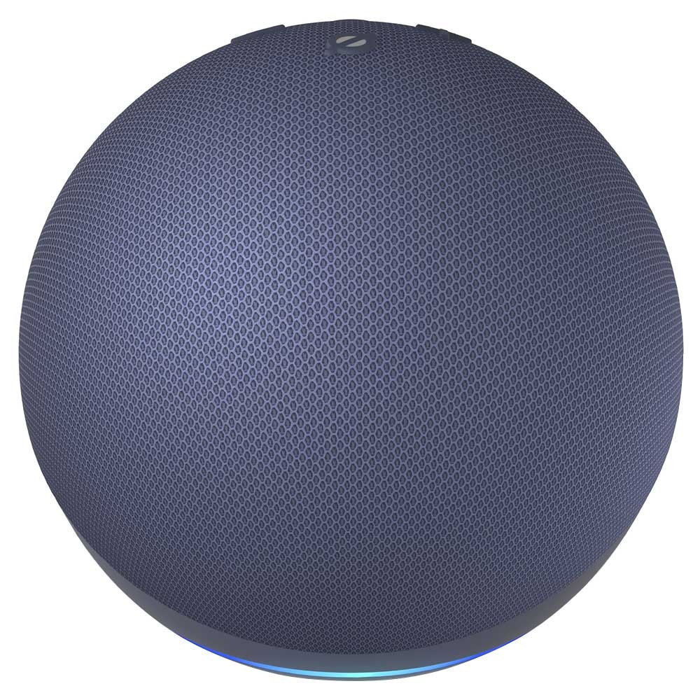 Caixa de Som Inteligente Amazon Echo Dot 5ª Geração Bluetooth Azul
