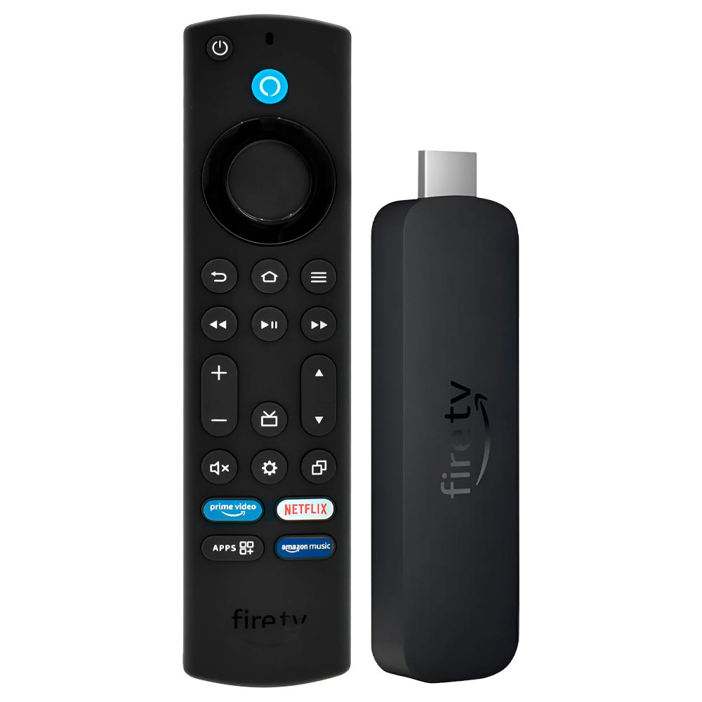 Streaming Amazon Fire TV Stick 4K Max 2ª Geração WiFi 6E com Alexa
