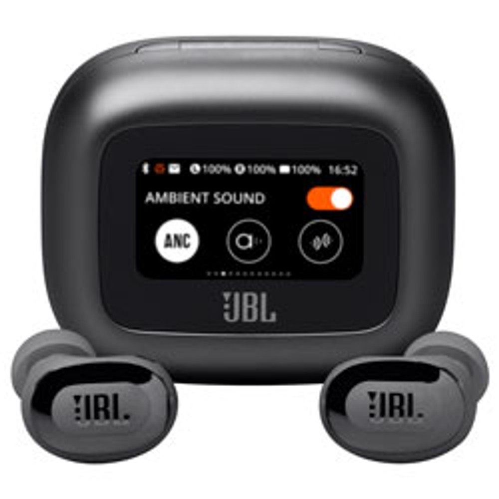 Fone de Ouvido Sem Fio JBL Live Buds 3 TWS Bluetooth 5.0 Perfeito Ajuste Microfone 32h Bateria Preto