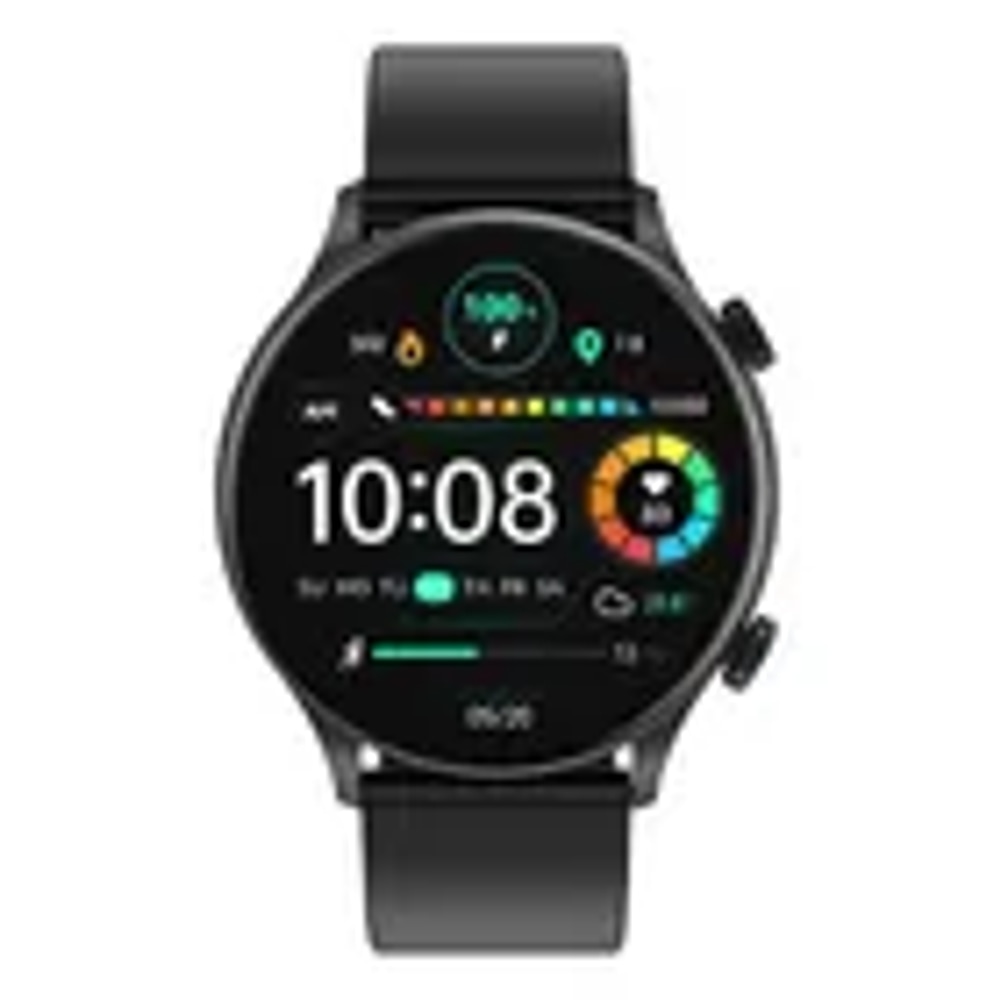 Smartwatch Xiaomi Haylou Solar Plus LS16 AMOLED 1,43 Preto Bluetooth 5.1