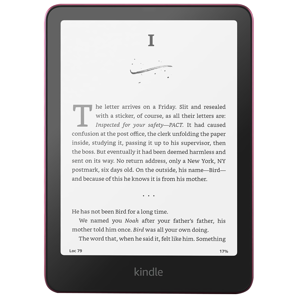 E-book Leitor Amazon Kindle Paperwhite 32GB Tela 7 Polegadas Wi-Fi Vermelho