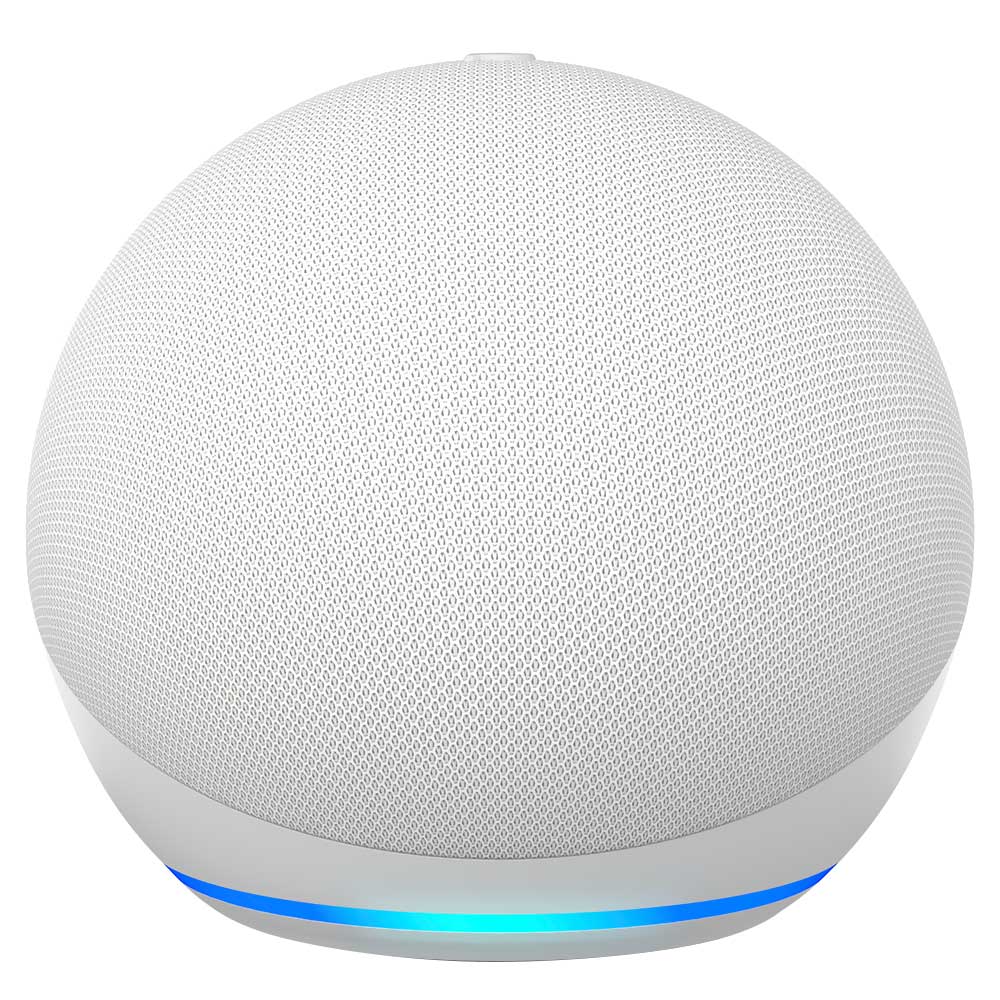 Caixa de Som Bluetooth Amazon Echo Dot 5ª Geração com Alexa Branco