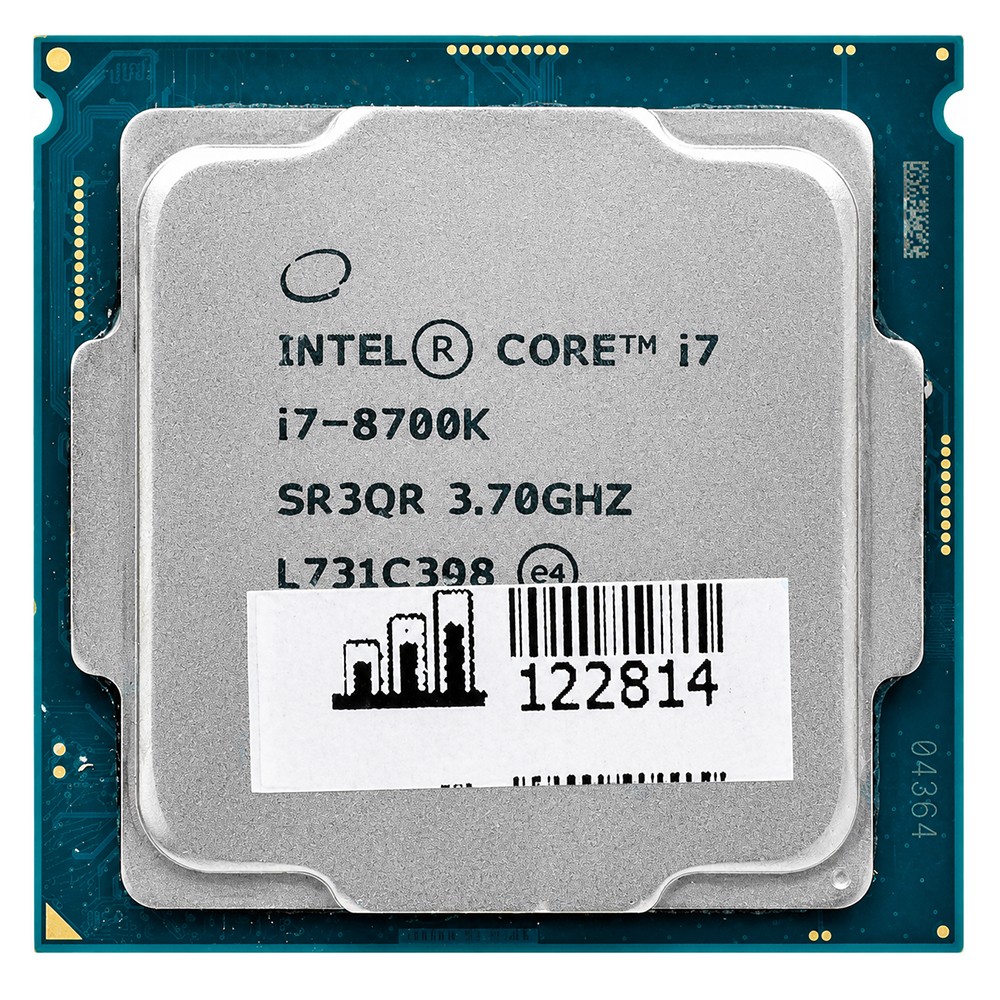 Processador Intel Core i7 8700K Socket LGA 1151 / 3.7GHZ / 12MB - OEM