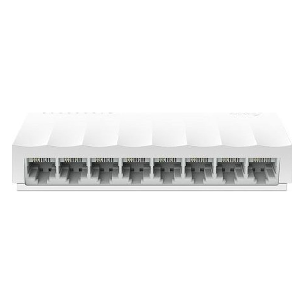 Switch TP-Link LS1008 8 Portas 10/100Mbps Plástico Rede Ethernet Gigabit Plug and Play Desktop