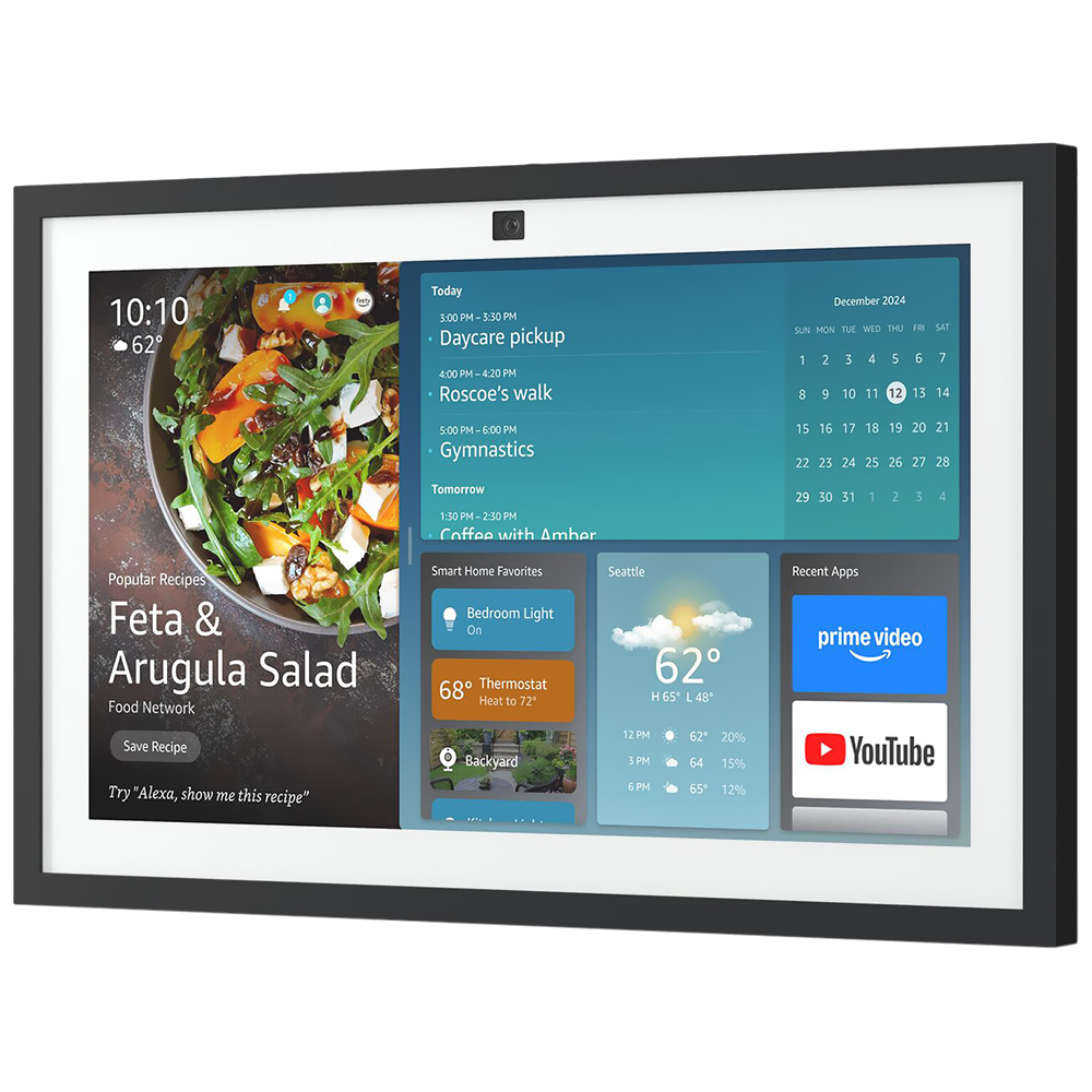 Tela Inteligente Amazon Echo Show 15 2ª Geração 15.6 Full HD Preto
