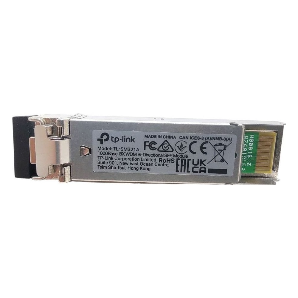 Módulo SFP TP-Link TL-SM321A 1000BASE-BX WDM BIDI 1.25Gbps Conectividade Fibra Óptica Transceptor Compatível