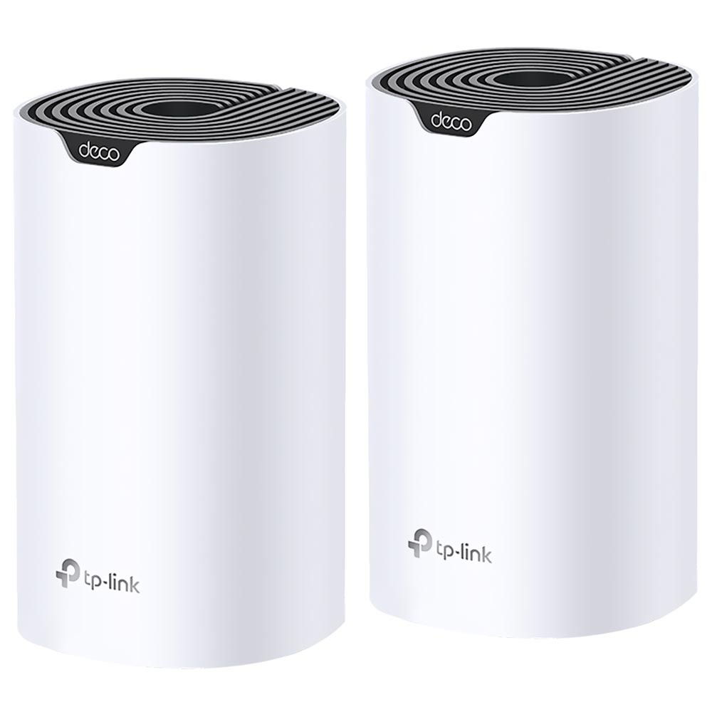 Roteador Mesh TP-Link Deco S7 Wi-Fi Dual Band 1900Mbps Kit 2 Branco
