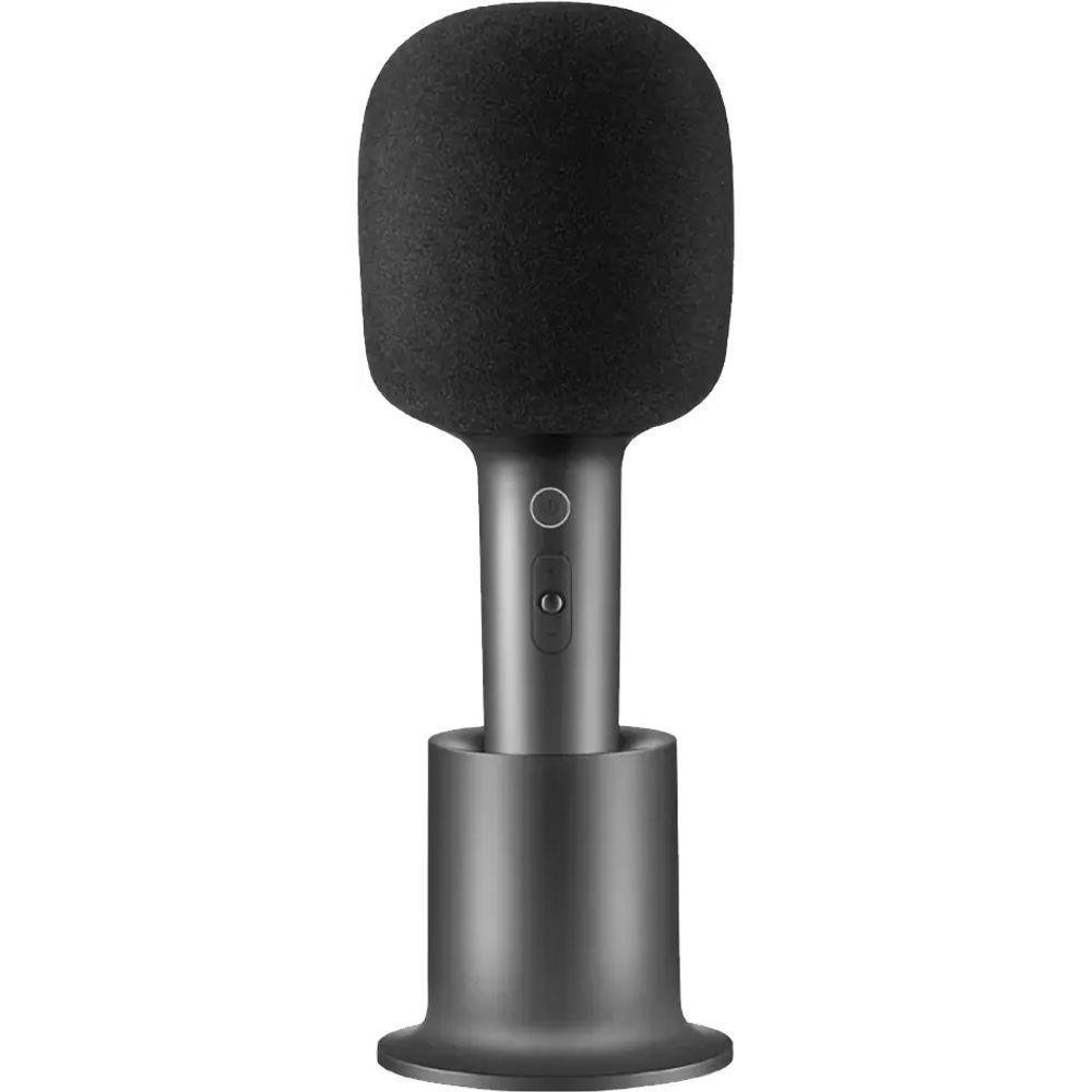 Microfone Karaoke Sem Fio Xiaomi Bluetooth XMKGMKF01YM Preto