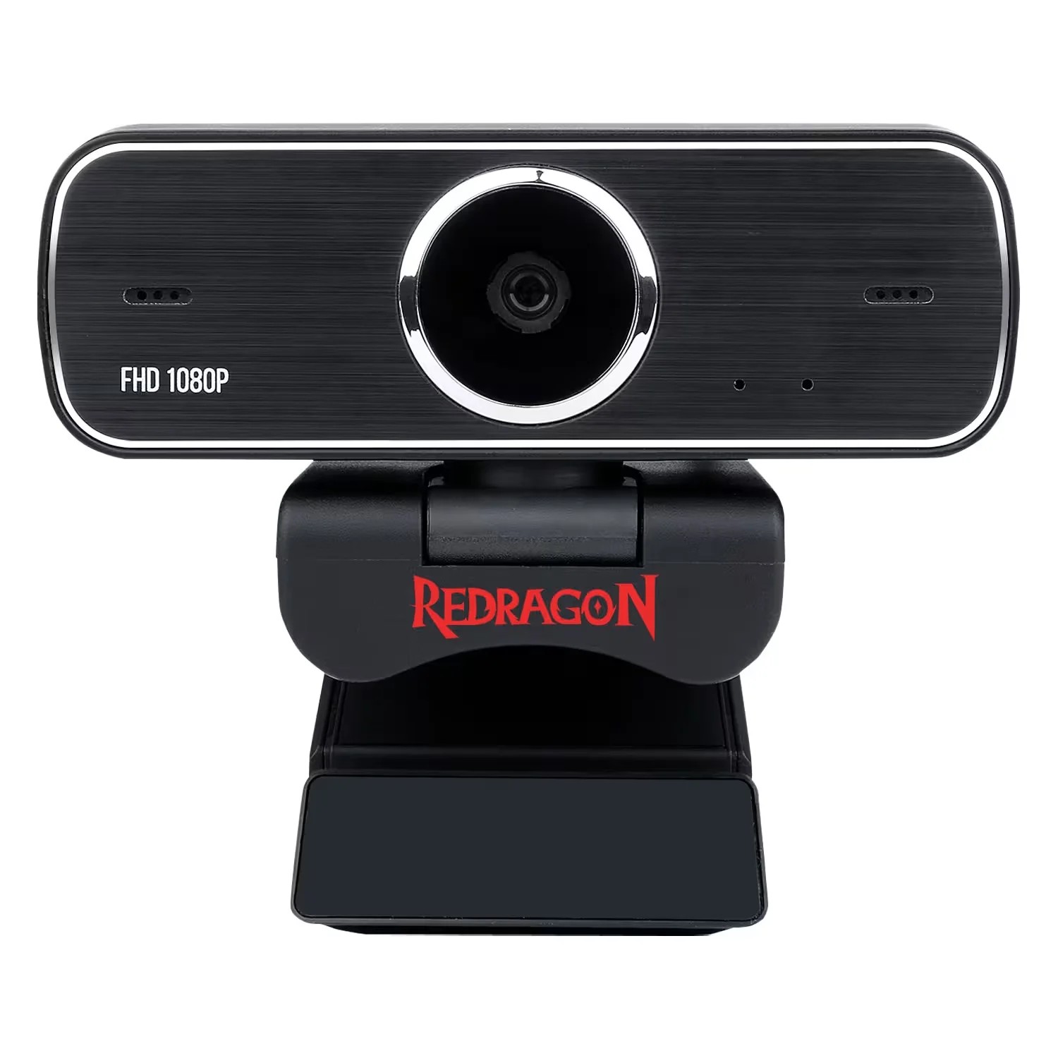 Webcam Redragon Hitman Full HD 30FPS com Microfone Integrado Preto