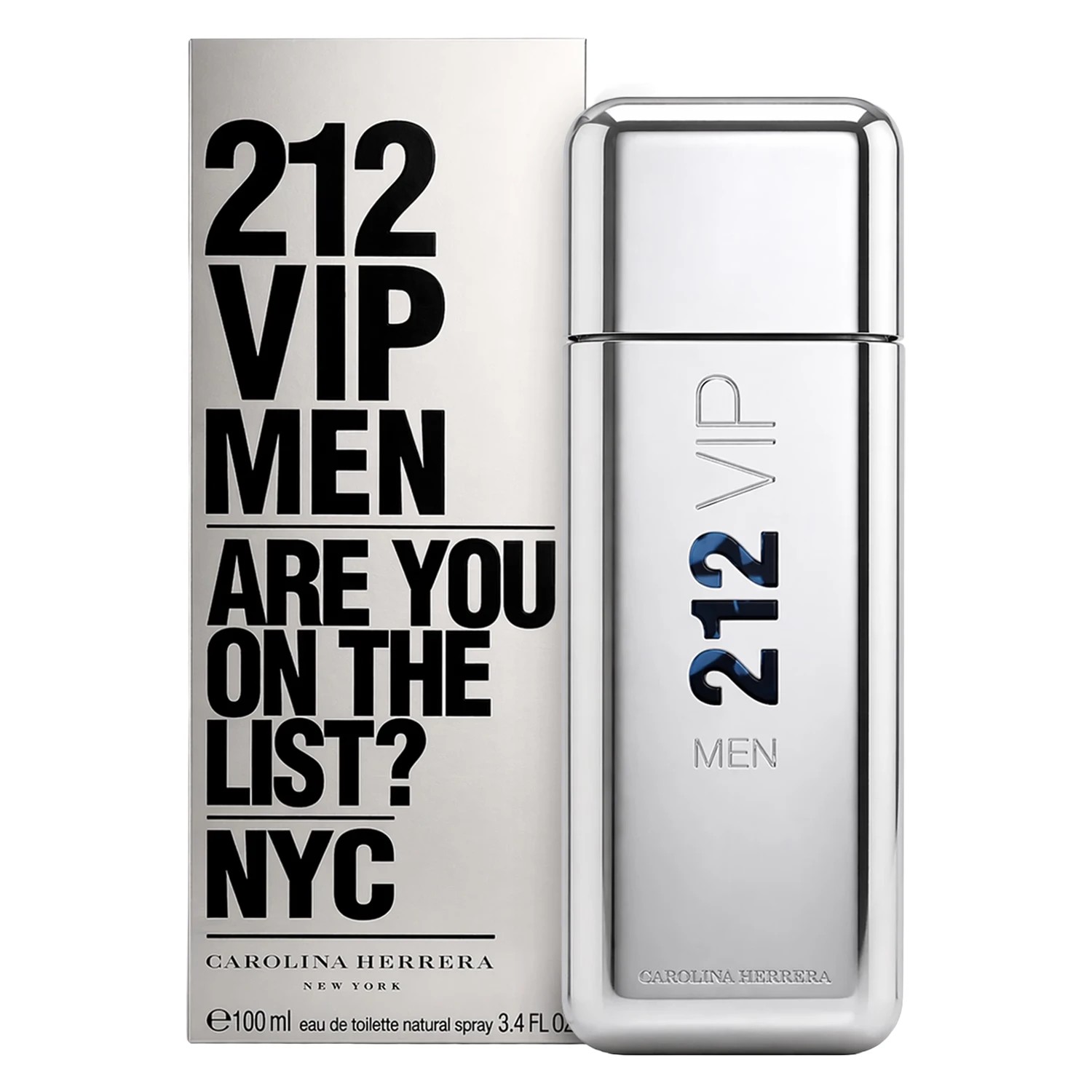 Perfume Masculino Carolina Herrera 212 Vip Men EDT 200 ml