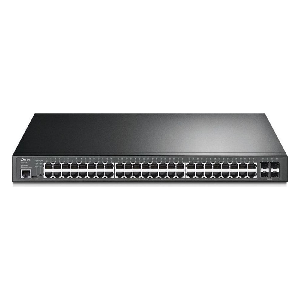 Switch TP-Link TL-SG3452P Gigabit JetStream 52 Portas PoE 4 SFP Gerenciável Rack 19" Ideal para Redes Empresariais
