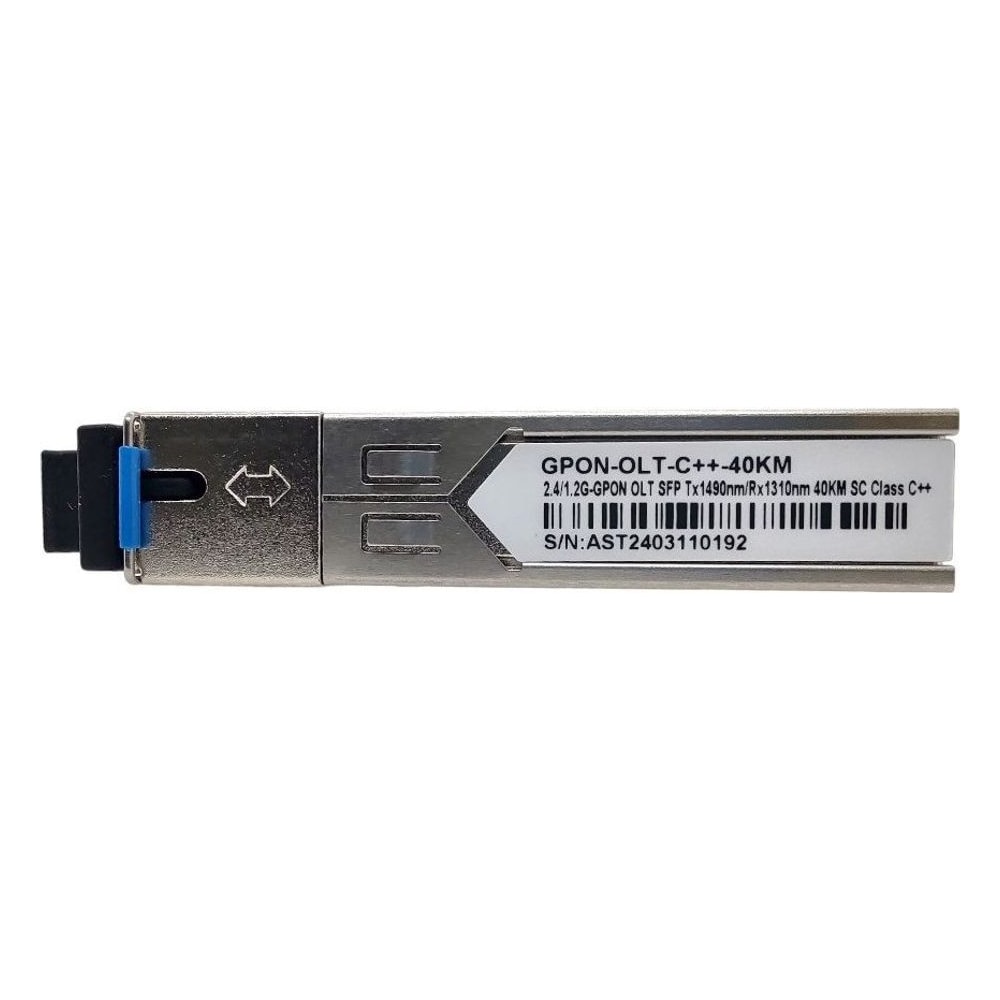 Transceptor SFP GPON TP-Link C-Data GPON-OLT-CLASS C++ 40KM SC FBH Compatível Fibra Óptica Alta Velocidade