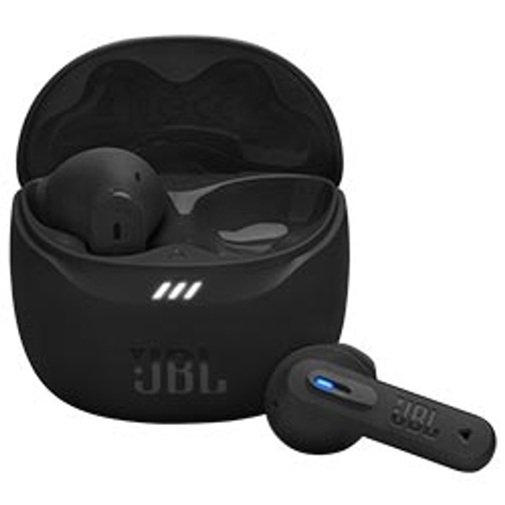 Fone de Ouvido Sem Fio JBL Tune Flex 2 Perfect Fit TWS Bluetooth 5.3 32h Bateria Ergonomico Preto