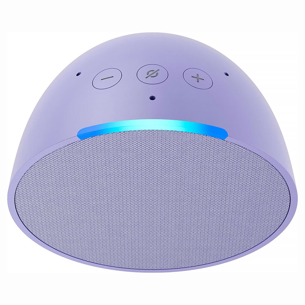 Caixa de Som Bluetooth Amazon Echo Pop com Alexa Roxo Compacta