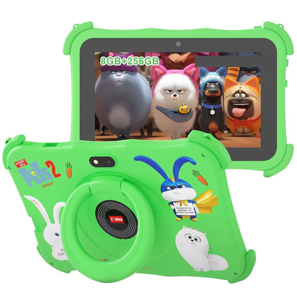 Tablet Cidea CM89 Kids 8GB de RAM / 256GB / Tela 7" - Verde