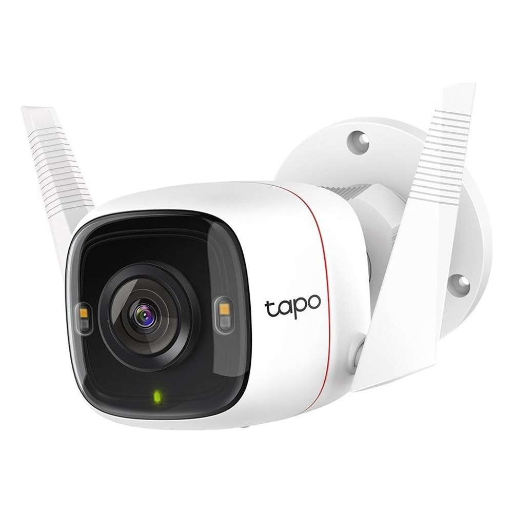 Câmera Wi-Fi TP-Link Tapo C320WS 2.4GHz 4MP H.264 3.18mm IP66 Visão Noturna Detecção de Movimento Vigilância Externa