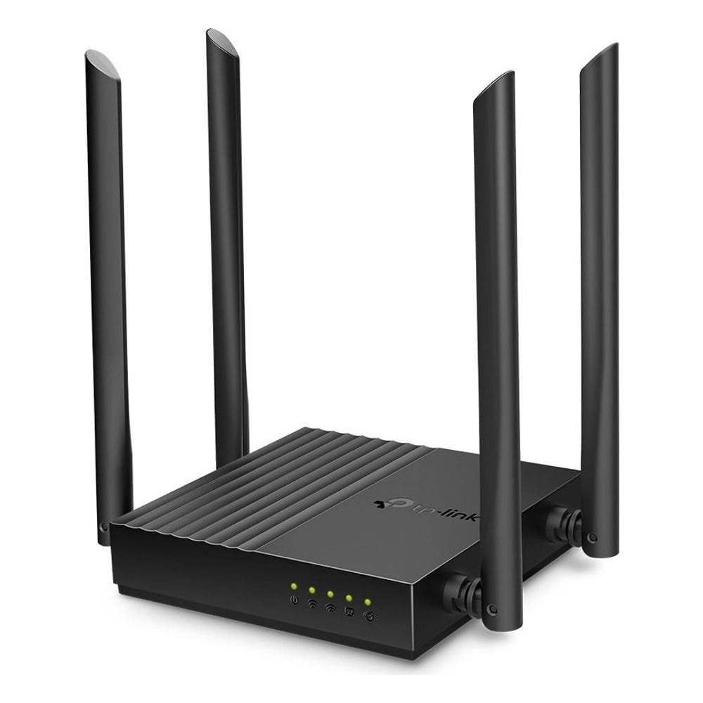 Roteador Wi-Fi 5 TP-Link Archer C64 AC1200 Dual Band 1200Mbps MU-MIMO 4 Antenas Segurança WPA3