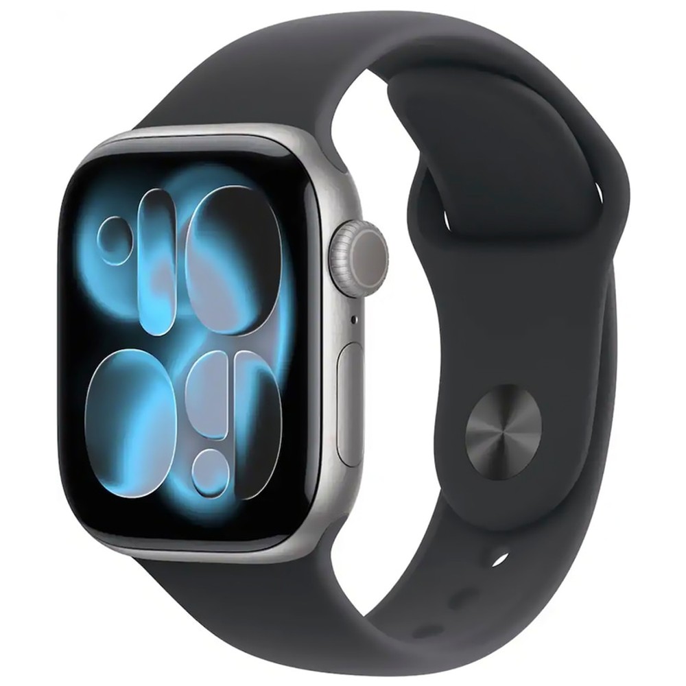 Apple Watch S11 MEQX4LW/A 42MM / M-L / GPS - Space Gray Aluminium / Black Sport Band