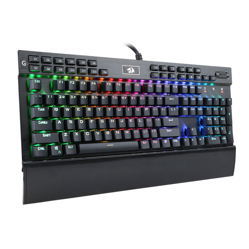 Teclado Mecânico Redragon Yama K550RGB Sem Fio Iluminação RGB Preto