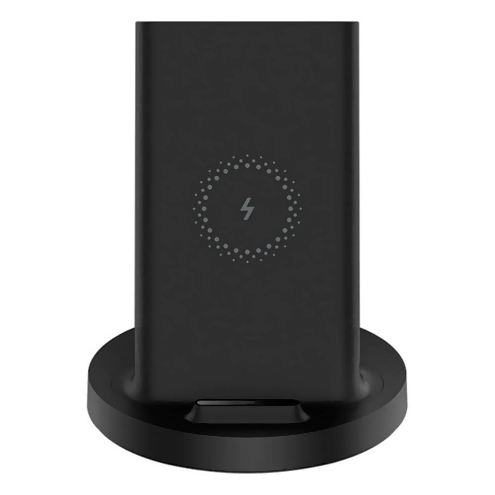 Carregador Portátil Xiaomi WPC02ZM Stand 20W Sem Fio Wireless Preto Compacto Rápido Leve