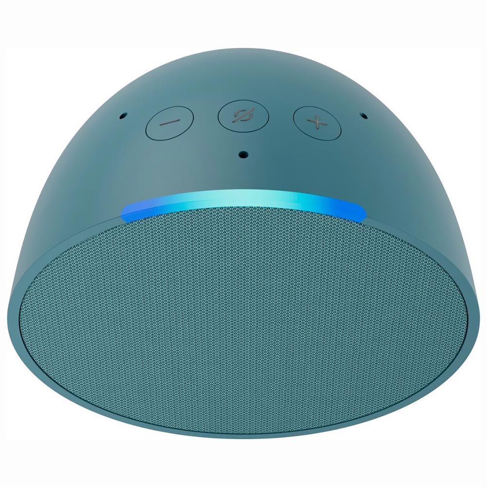 Caixa de Som Bluetooth Amazon Echo Pop com Alexa Potente Azul
