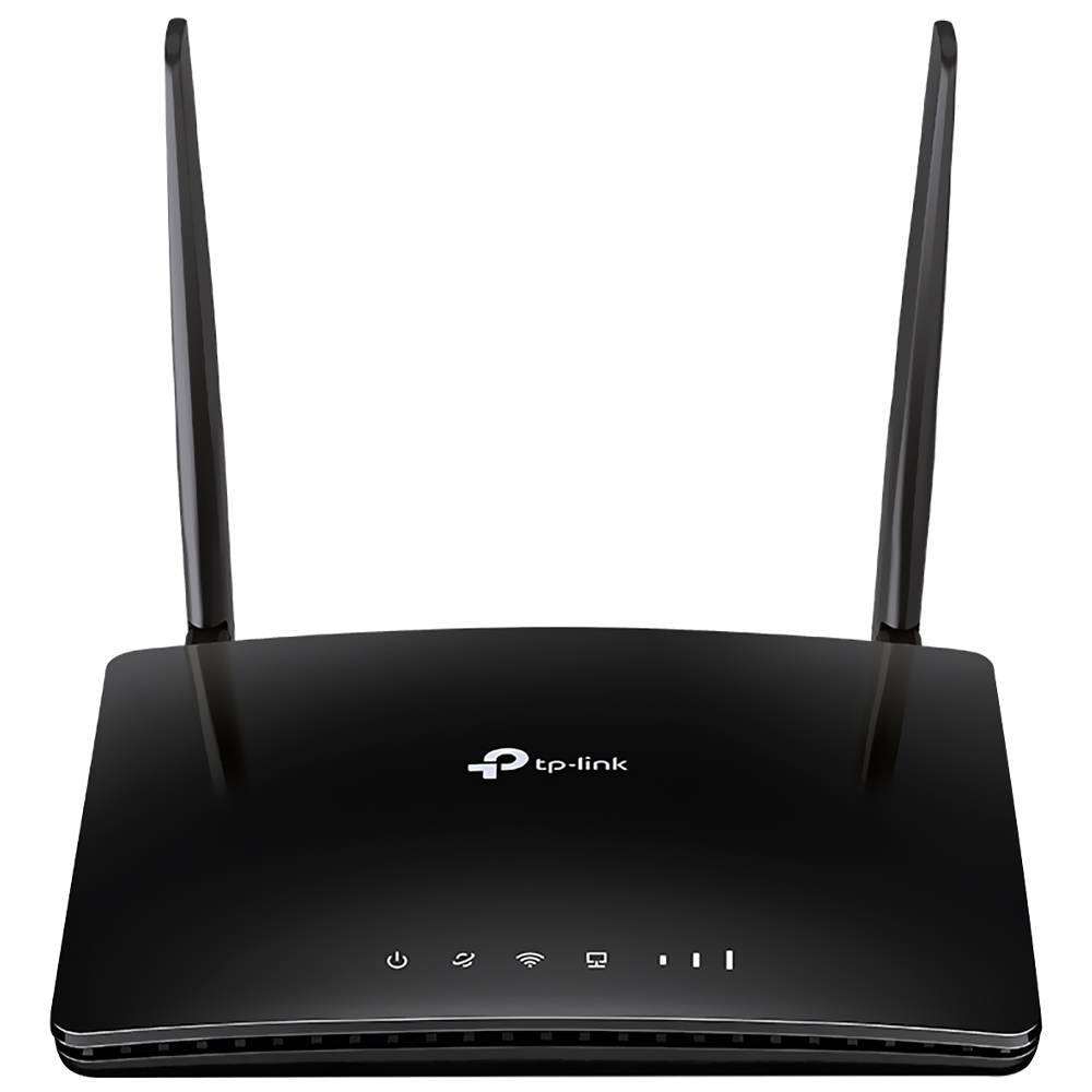 Roteador Wi-Fi TP-Link MR200 AC750 Dual Band 4G LTE 750Mbps Preto
